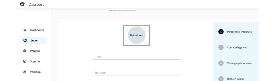 dassport-schietsport-software-nieuw-lid-aanmaken-upload-foto