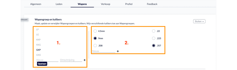dassport-schietsport-software-wapen-configuratie-wapengroep-en-kaliber
