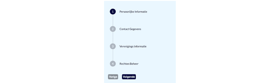 dassport-schietsport-software-nieuw-lid-aanmaken-voortgang-balk