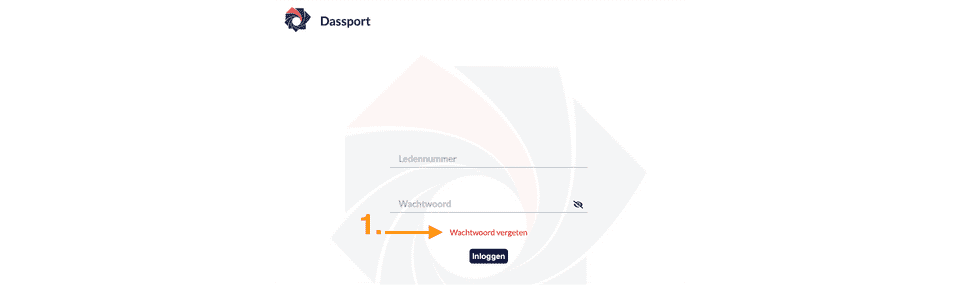 dassport-schietsport-software-wachtwoord-vergeten-lid